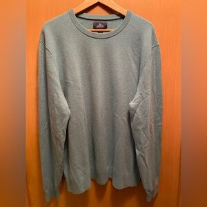 Lands’ End men’s cashmere crew neck sweater size XL NWT